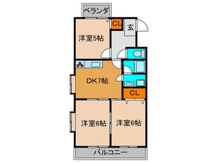 グランドメゾン新池の物件間取画像